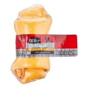 Ol' Roy 4" Chicken Flavored Rawhide Bone Chew for Dogs, 1.25 oz, 1 Count