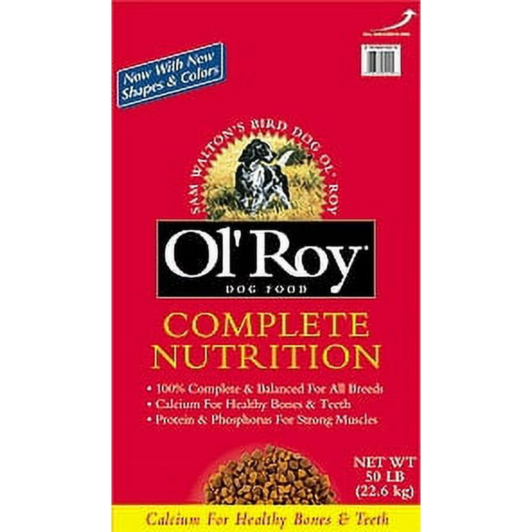 Walmart ol roy top dog food 50 lb