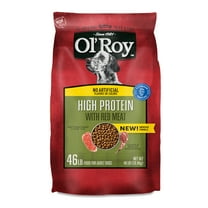 Ol' Roy High Protein with Red Meat Dry Dog Food, 46 lb Bag