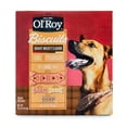 thumbnail image 1 of Ol' Roy Multi Flavored Basted Biscuits for Large Breeds, Dry, 10 lb Box, 1 of 10