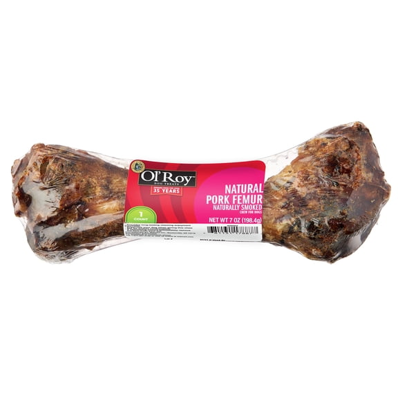 Ol' Roy Natural Pork Femur Chew for Dogs