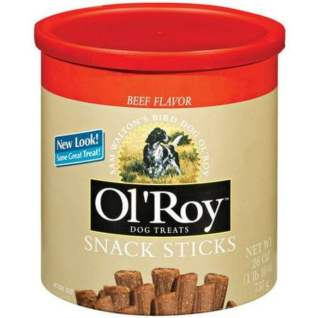 Ol' Roy Snack Sticks Beef Flavor Dog Treats, 26 Oz