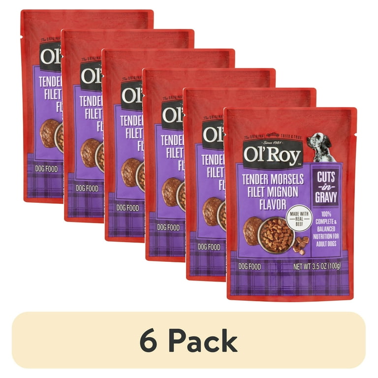 Ol roy dog food pouches online