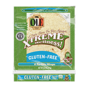 Ole Xtreme Wellness Gluten Free Soft Taco Flour Tortilla Wraps, 9.5 oz, 6 Count