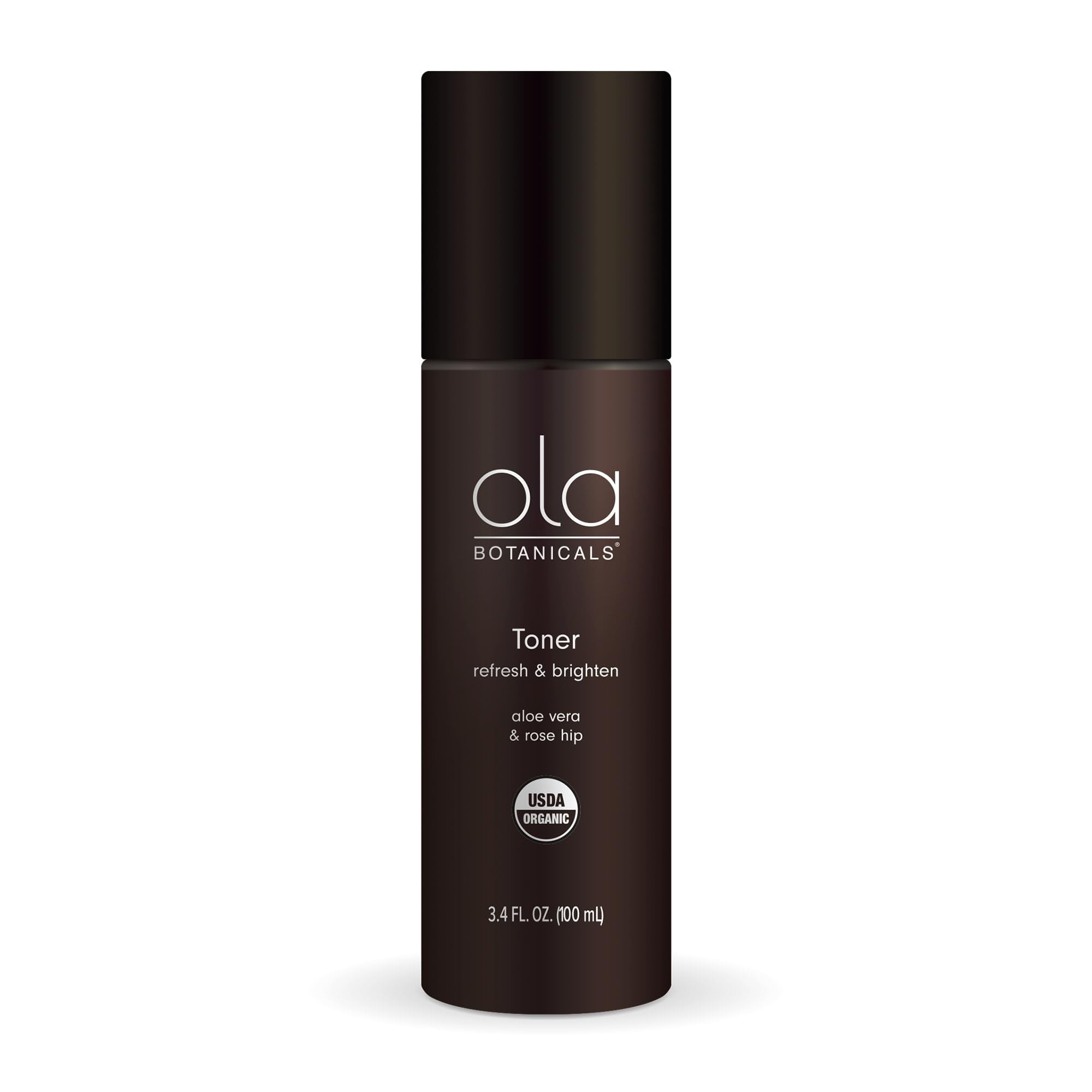 Ola Botanicals Toner (3.4 Fl. Oz), Aloe Vera & Rose Hip, Refresh &  Brighten, Certified USDA Organic, Cruelty Free, Non-GMO, Dr. Mercola -  Walmart.com