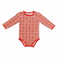 thumbnail image 1 of Ola! Otter Full Sleeves Bodysuit- Pinwheel Parade- 0-3 months, 1 of 9