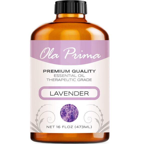 Ola Prima Lavender Essential Oil, 16 fl oz