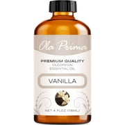 Ola Prima Oils 4oz - Vanilla Essential Oil - 4 Fluid Ounces