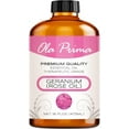 thumbnail image 1 of Ola Prima Rose Geranium Essential Oil, 16 fl oz, 1 of 7