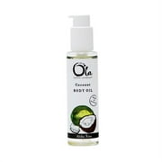 Ola Tropical Apothecary Coconut Body and Hair Oil with Pure Tropical Oils and Plant Extracts - 4 fl oz