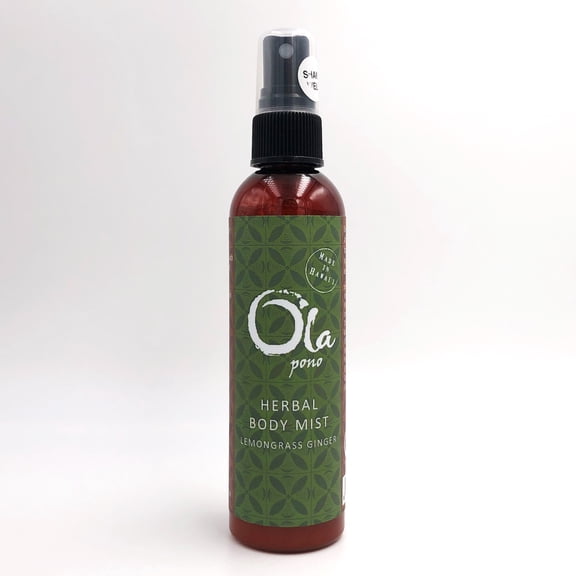 Ola Tropical Apothecary Lemongrass Ginger Hawaiian Herbal Mist - 4fl oz