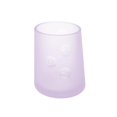 thumbnail image 1 of Olababy First Cup | Clear Sense 100% Silicone Infant Trainer Cup | 2oz Medicine Cup for Newborn | Non-Slip & Sloping Design for Tiny Hands & Baby Led Weaning (Lilac, 1 Cup), 1 of 6