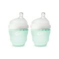 thumbnail image 1 of Olababy GentleBottle, Silicone Baby Bottle - 4oz, Mint 2-Pack, 1 of 5