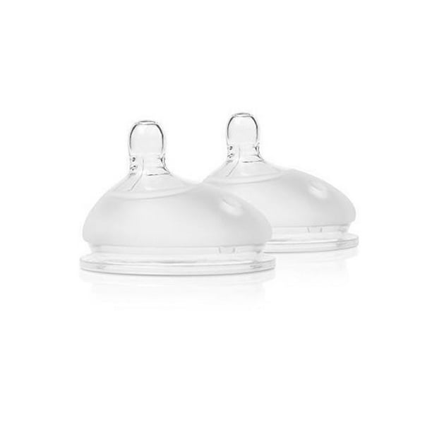 Olababy GentleBottle Silicone Replacement Nipple 2 Pack Medium Flow