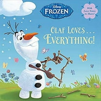 Pre-Owned Olaf Loves . . . Everything! (Disney Frozen) (Paperback) 0736435905 9780736435901