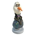 thumbnail image 1 of Olaf Snowman Festive Groom Cake Topper Figure 2” Frozen Figurine Charm Elsa Anna, 1 of 1