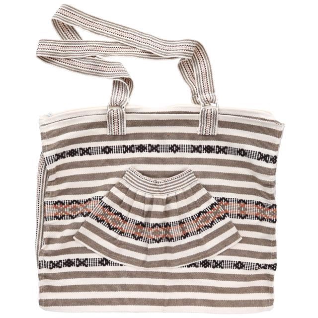 Oland Aztec Large Cotton Half Moon Bag TA443 - Walmart.com