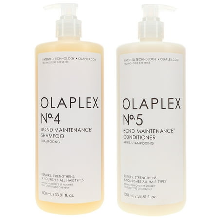 Olaplex Bond Maintenance No. 4 Shampoo and No. 5 Conditioner, 33.8 oz COMBO