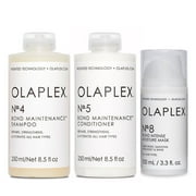 شامبو Olaplex Bond Maintenance No.4 و No.5 Conditioner 8.5 oz Each and No.8 Mask Set 3.3 oz Set