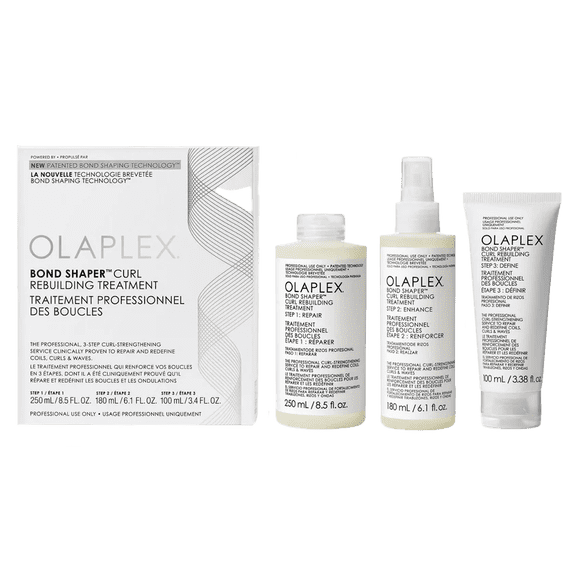 Olaplex Bond Shaper Curl Rebuilding Treatment | 3-Step | Kit