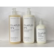 Olaplex, Bond maintenace shampoo No 4 33.8 oz + Conditioner No 5 33.8 oz +4-In-1 Bond Moisture Mask 12.55 oz  3 pieces