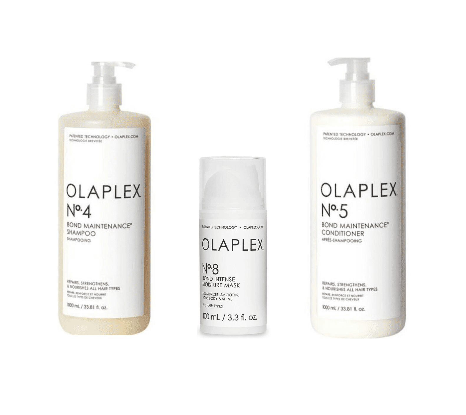Olaplex No. 4 & 5 Bond Maintenance Shampoo and Conditioner (33.8