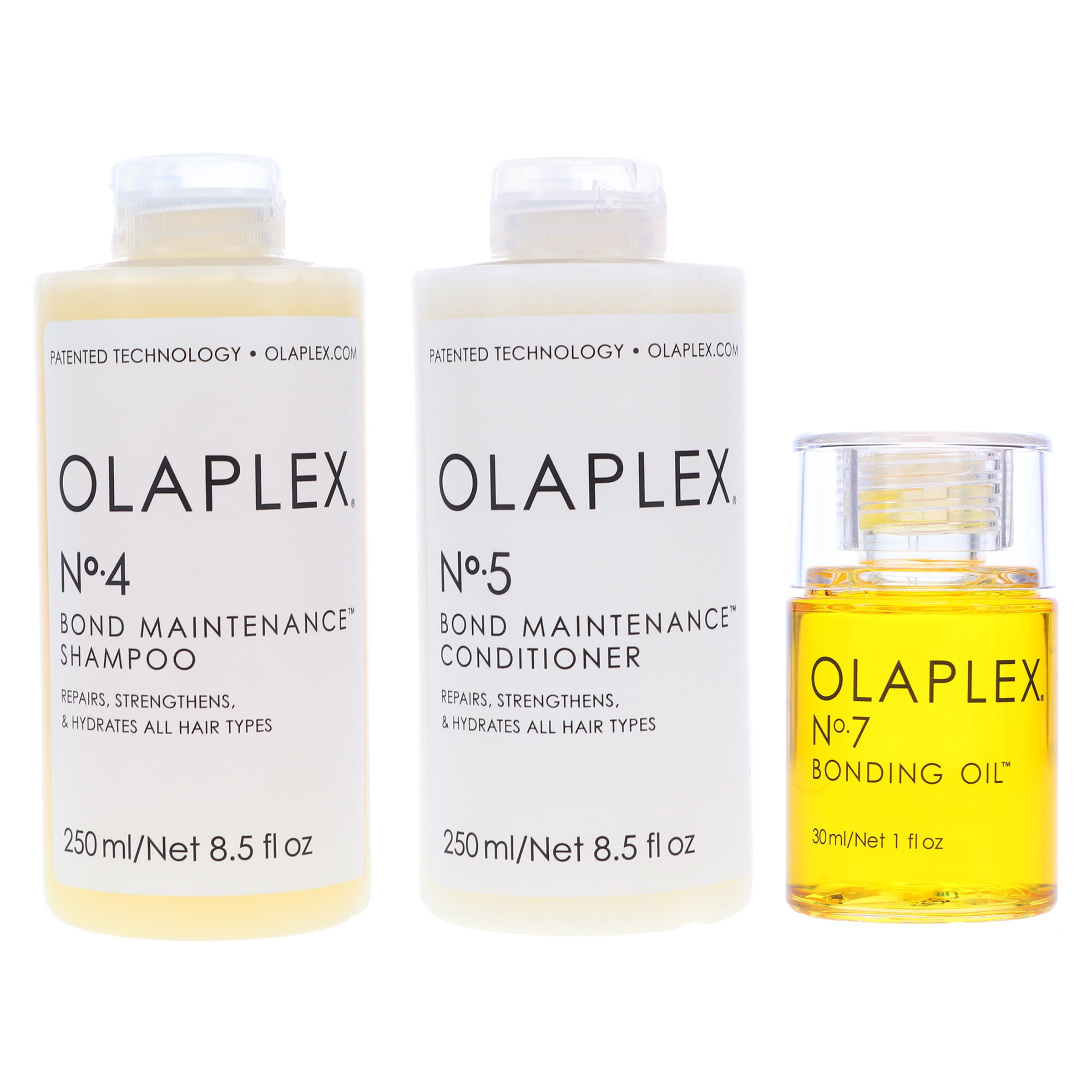 Olaplex No.4 Shampoo, No.5 Conditioner, No.6 Bond Smoother