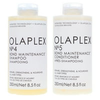 Olaplex Bond Maintenance No. 4 Shampoo & No. 5 Conditioner, 8.5oz Combo Pack