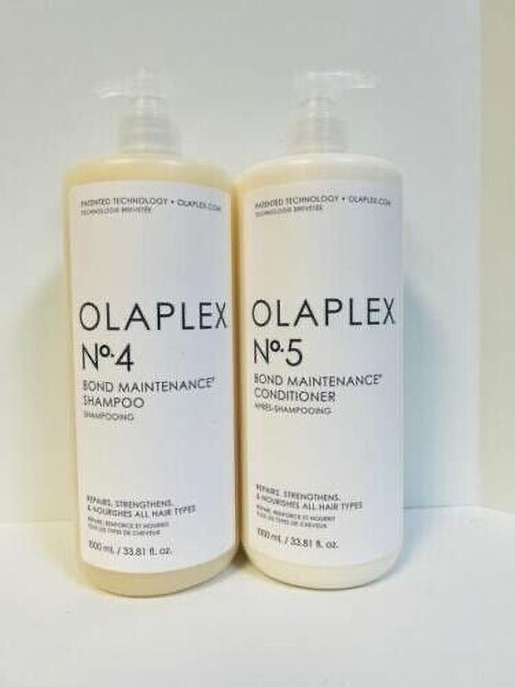Olaplex Shampoo and Conditioner No 4 and No.5 Set Liter Duo 33.81 oz