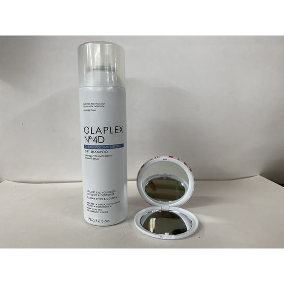 Olaplex No. 4D Clean Volume Detox Dry Shampoo 6.3 oz & Mirror DUO SET