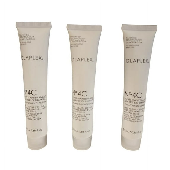 Olaplex No 4c Clarifying shampoo 0.68oz Pack of 3