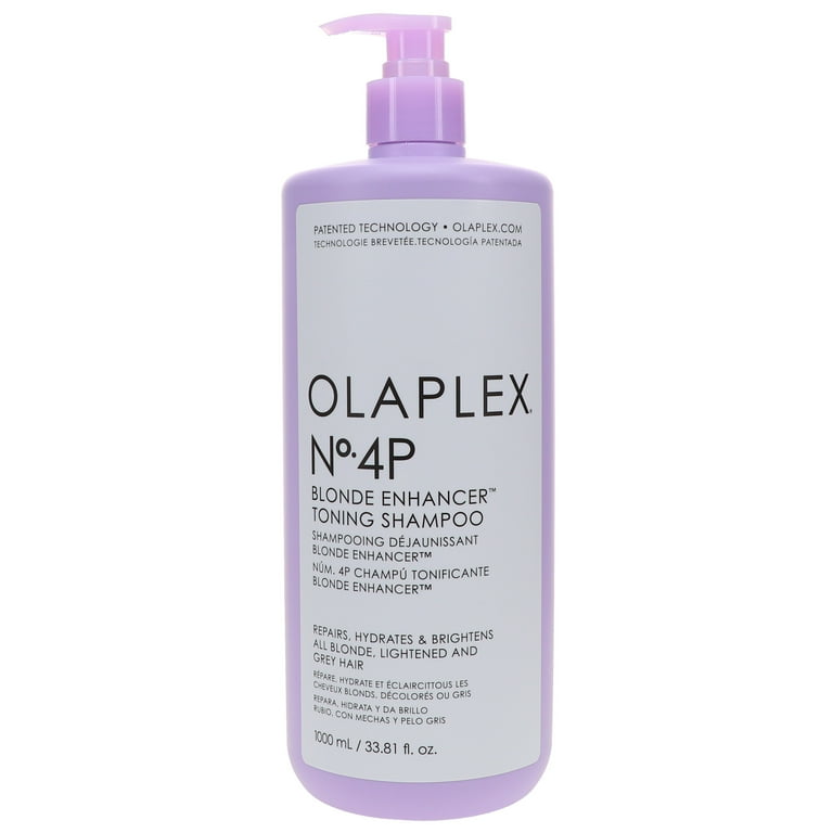 Olaplex No.4p Blonde Enhancer, Sulfate-Free Toning Shampoo