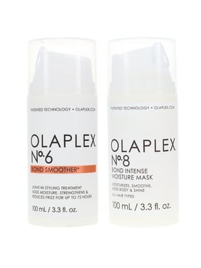 Olaplex No.6 Bond Smoother Reparative Styling Creme 3.3 oz & No.8 Bond Intense Mask 3.3 oz - COMBO Pack