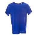 thumbnail image 1 of Olasul Men's Canvas Pocket T-Shirt, Small, Blue, 1 of 2