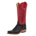thumbnail image 1 of Olathe Boot Company Men`s Olathe Ride Ready Black Oiled Shoulder 15 in Red Bulldozer Top Black 11 EE, 1 of 5