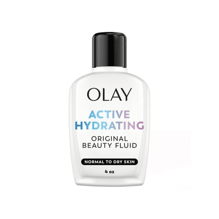 Olay Active Hydrating Beauty Moisturizing Fluid Lotion, 4 fl oz (2 Pack) (Bundle)