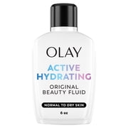 Olay Active Hydrating Beauty Moisturizing Lotion, Facial Moisturizer To Restore Dry Skin, 4.0 Ounce, 3 Count