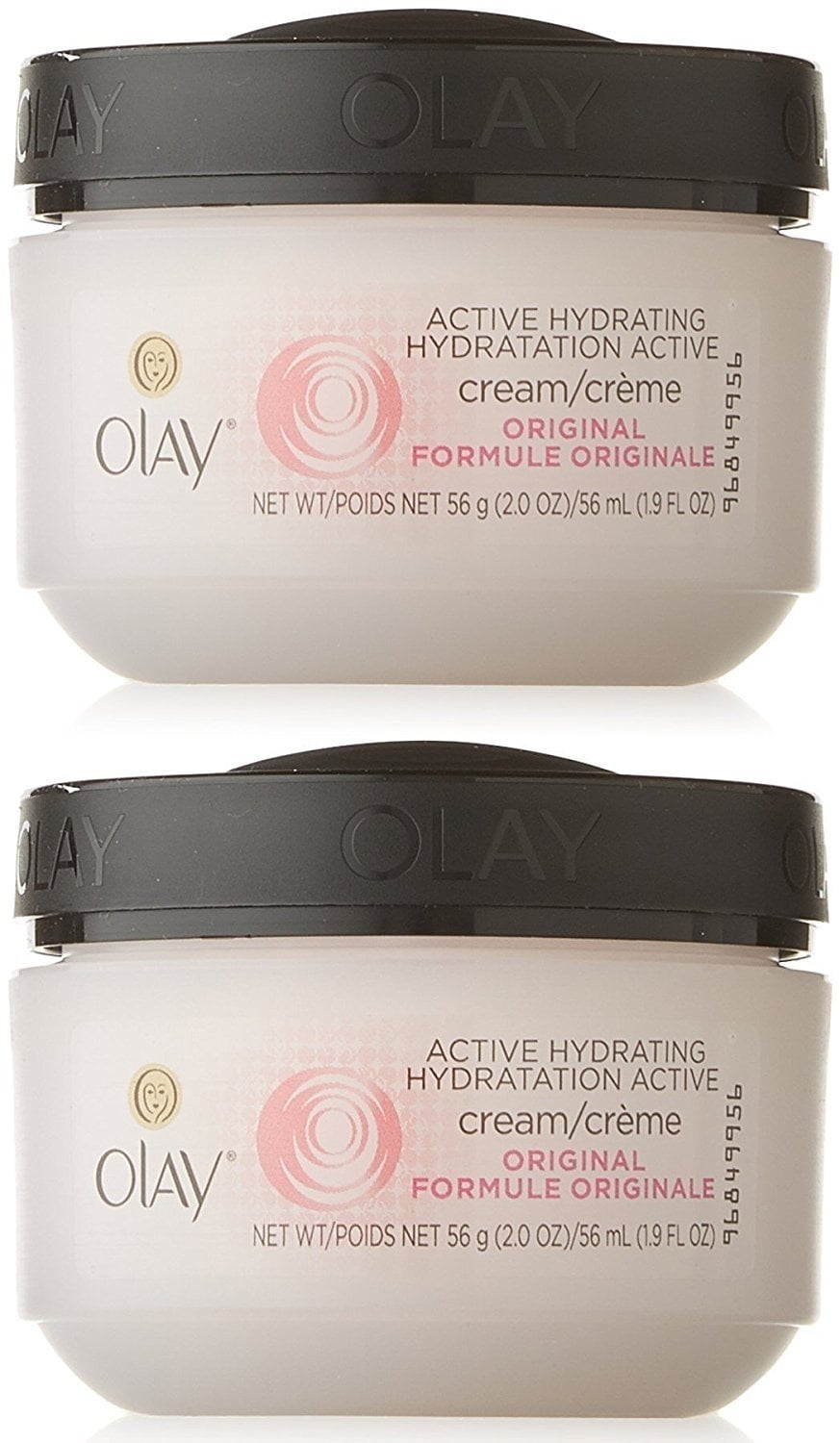 Olay Active Hydrating Cream, 2 Ounce (Pack of 2)