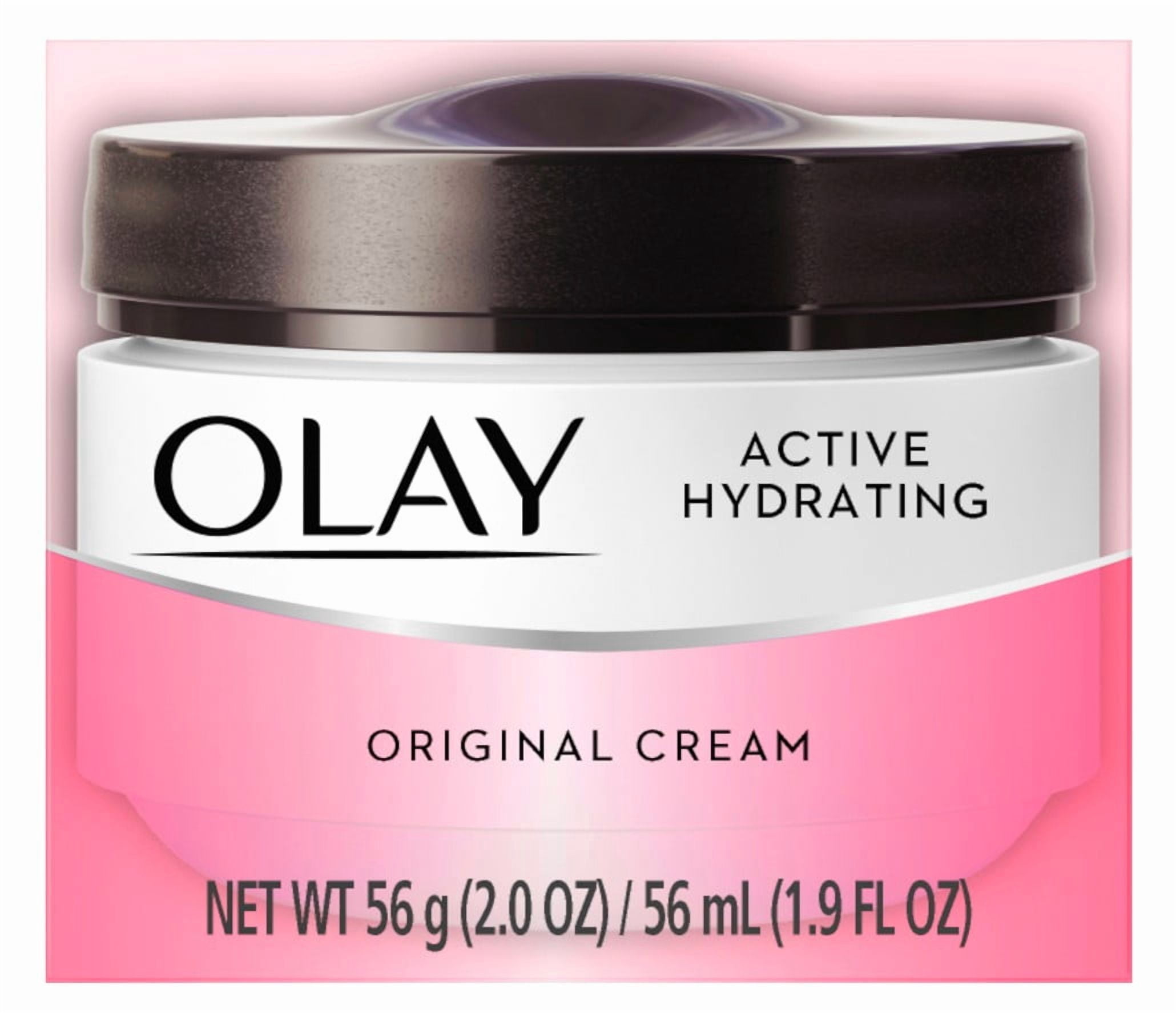 Olay Active Hydrating Cream Original 1.9oz (Pack of 3)