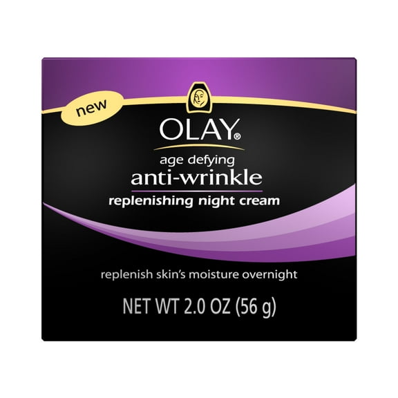 Olay Age Defying Anti-Wrinkle Night Cream, 2 Ounce (Pack Of 2)