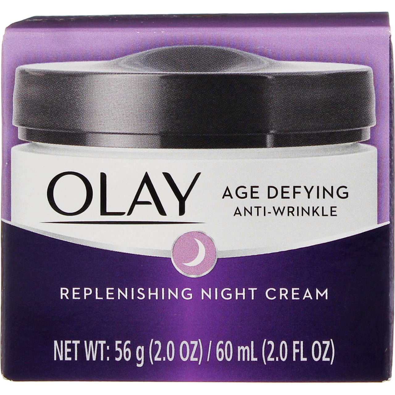 Olay Age Defying Anti-Wrinkle Replenishing Night Cream, 2 oz (Pack of 4)