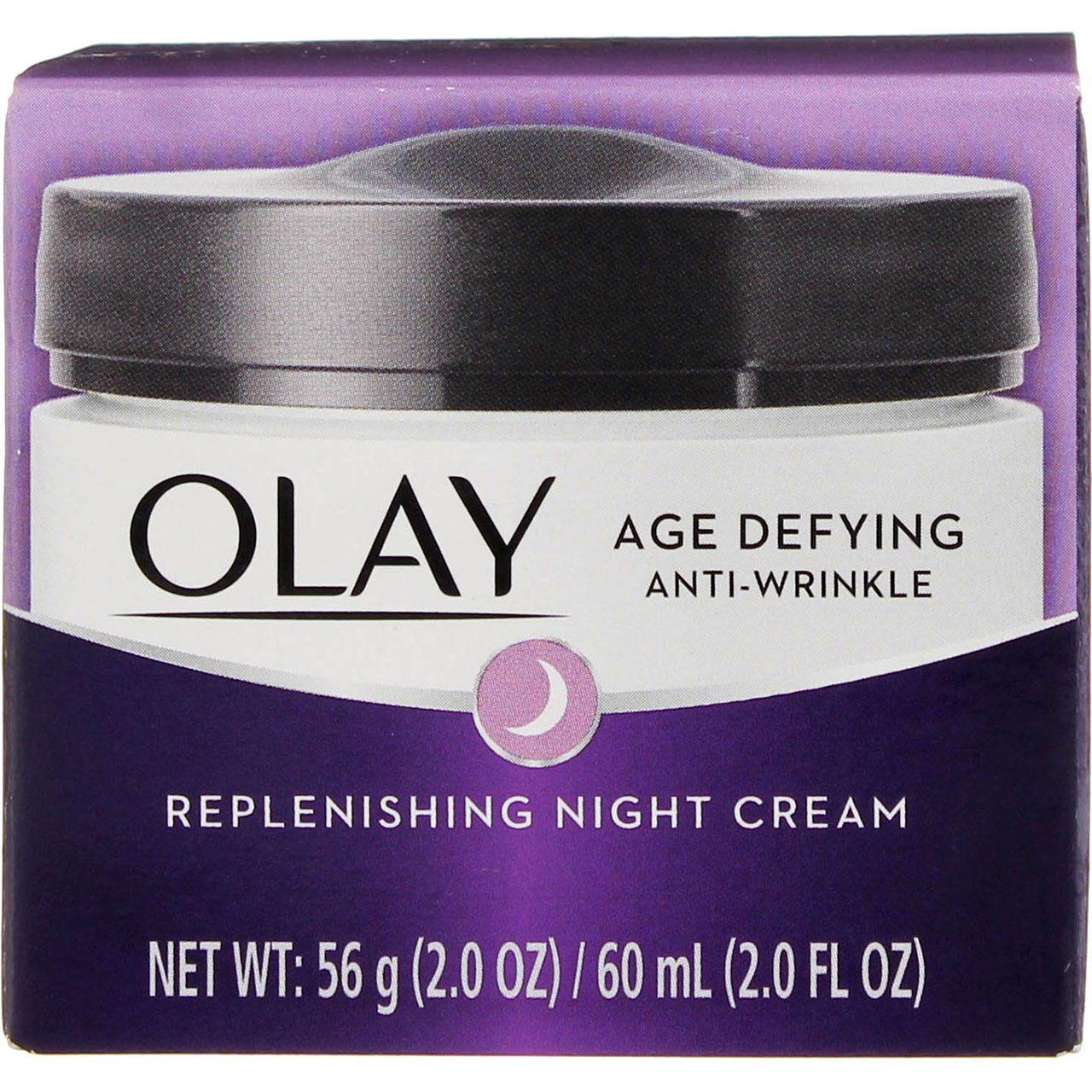 Olay Age Defying Anti-Wrinkle Replenishing Night Cream, 2 oz (Pack of 6) - image 1 of 5