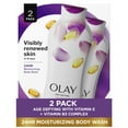 thumbnail image 1 of Olay Age Defying Body Wash for Women with Vitamin E, 22 fl oz, Twin Pack, 1 of 8