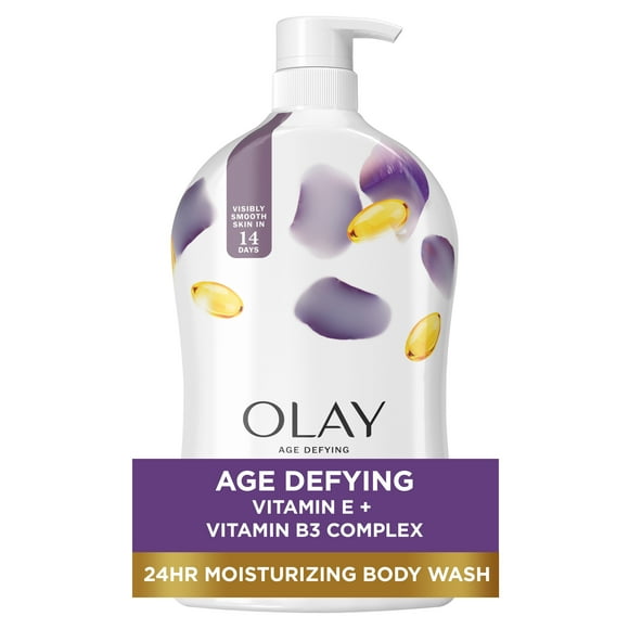 Olay Age Defying Body Wash with Vitamin E, 33 fl oz