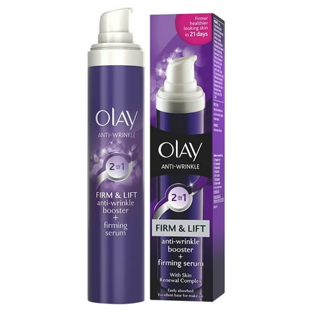 Olay Anti-wrinkle Firm And Lift Two In One Day Cream And Firming Serum, 50ml