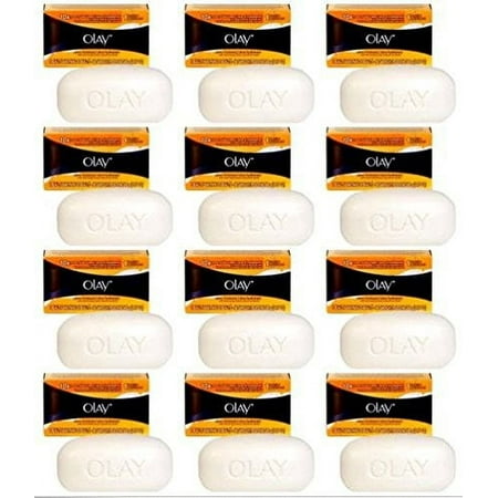 Olay Beauty Bar Ultra Moisture With Shea Butter Soap, 3.17 Oz (12 Bars), Package May Vary
