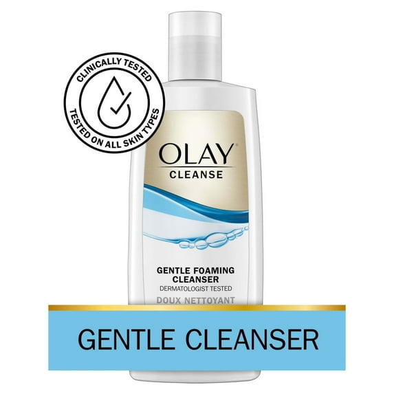 Olay Cleanse Gentle Foaming Face Cleanser, All Skin Types 6.7 fl oz