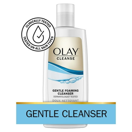 (2 pack) (2 Pack) Olay Gentle Clean Foaming Face Cleanser for Sensitive Skin, 6.7 fl oz