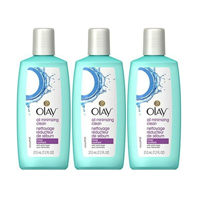 Olay Cleanse Witch Hazel Face Toner For Women, 7.2 Oz, 3Pack