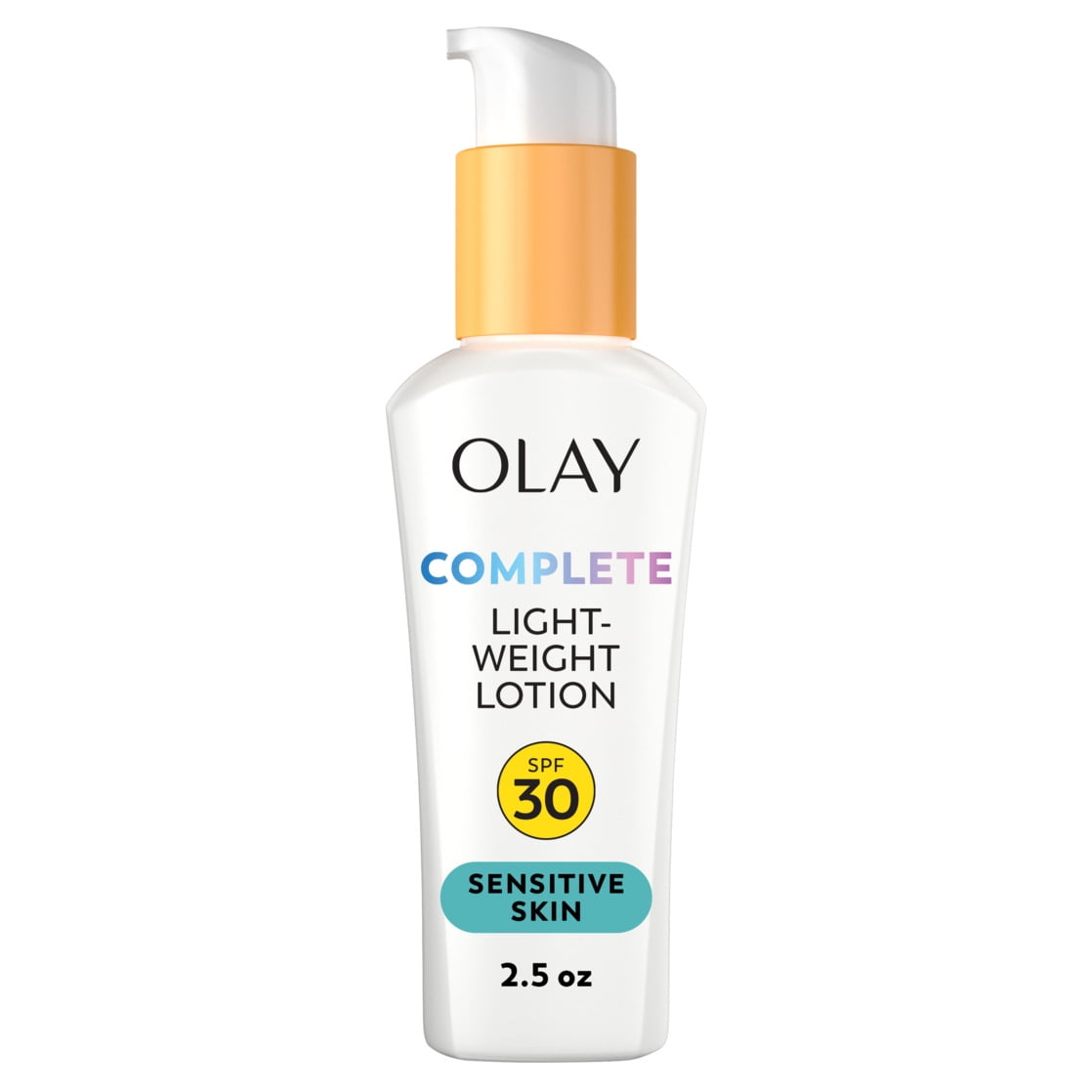 Olay Complete Daily Facial Moisturizer for Sensitive Skin, SPF 30, 2.5 fl oz